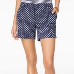 Tommy Hilfiger Womens Printed Casual Chino Shorts